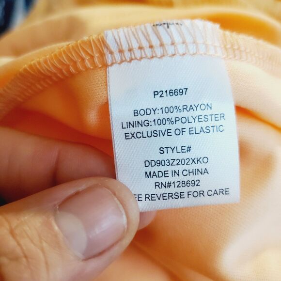 Almost Famous Smocked O-Ring Back Maxi Dress Size 2X NWT - Picture 7 of 8